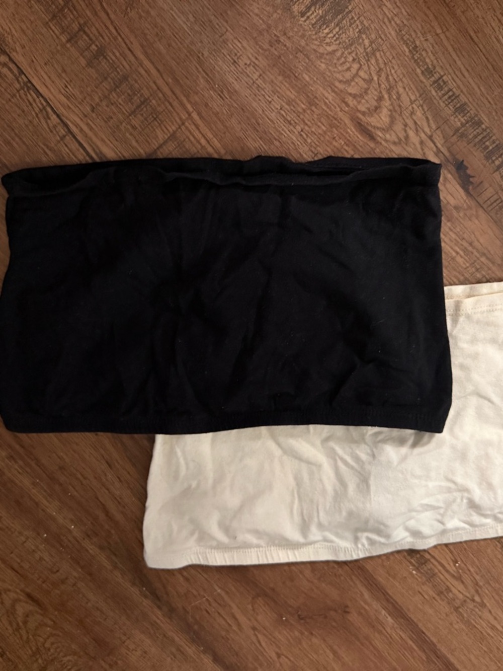 Black and White Tube Tops - Duo Pack
